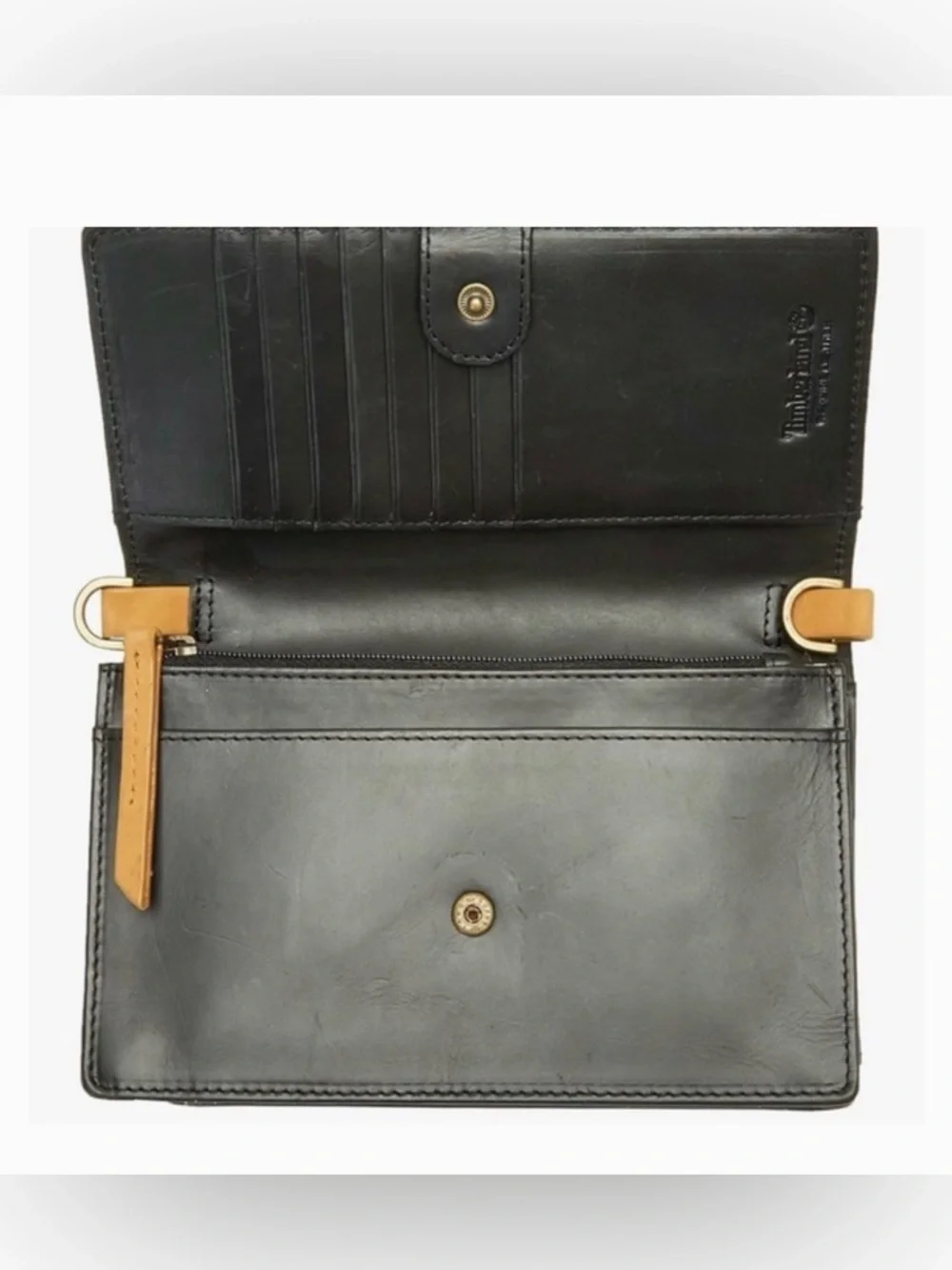 Timberland Women's Leather RFID Crossbody Wallet